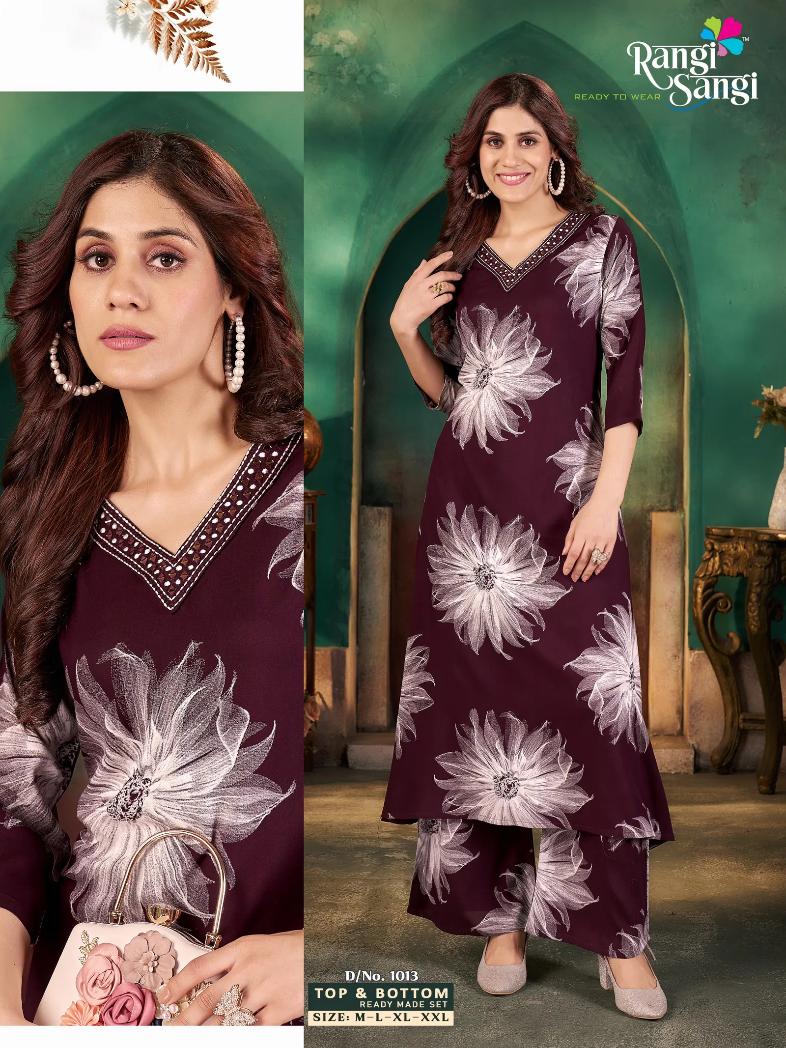 Rangi Sangi Co Ord Sets Long Outfits Rayon Printed Exporters In India